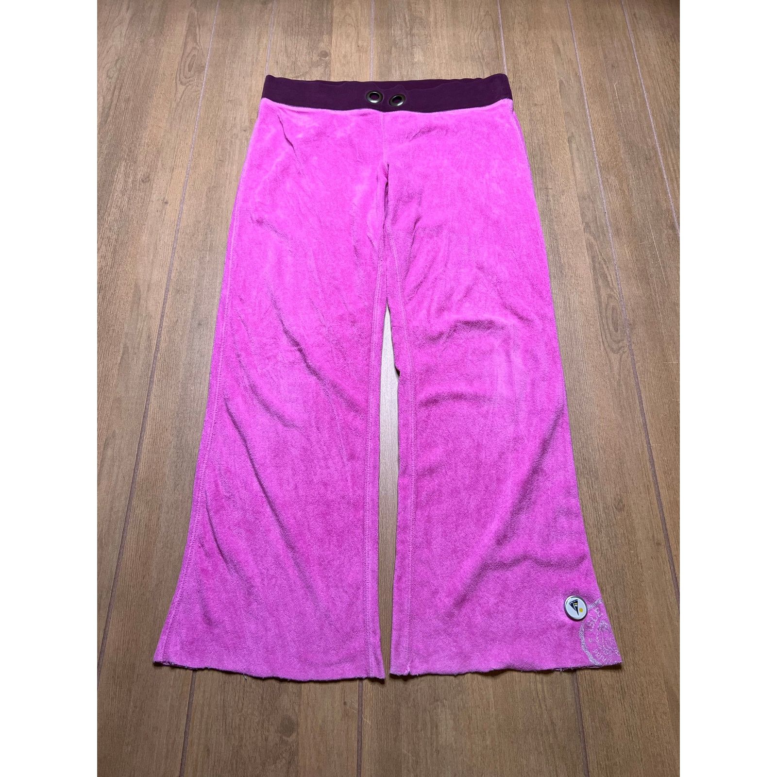 Victoria's Secret Y2K Victoria’s Secret Pink Sz Small Wide Leg Baggy pants Size 30" / US 8 / IT 44 - 1 Thumbnail