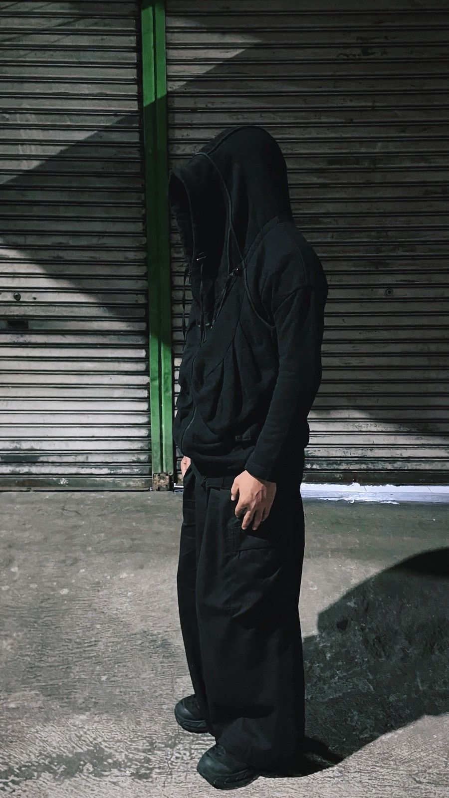 Yohji Yamamoto Gomme Homme by Yohji Yamamoto Maki Hiroshige Gimmick Hoodie Size US M / EU 48-50 / 2 - 10 Thumbnail