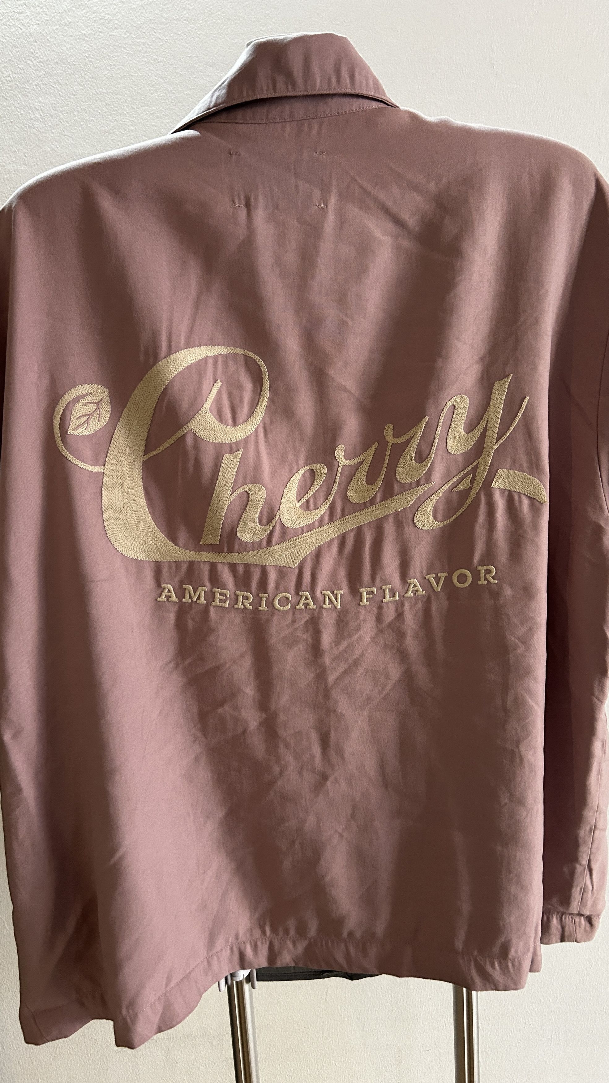 Cherry LA Cherry Los Angeles Camp Collar Logo Embroidered Twill Shirt Size US L / EU 52-54 / 3 - 4 Thumbnail