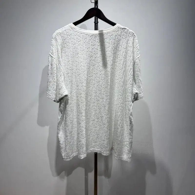 Dior Dior Men's White Cotton Blend T-Shirt . Size US XXL / EU 58 / 5 - 2 Thumbnail