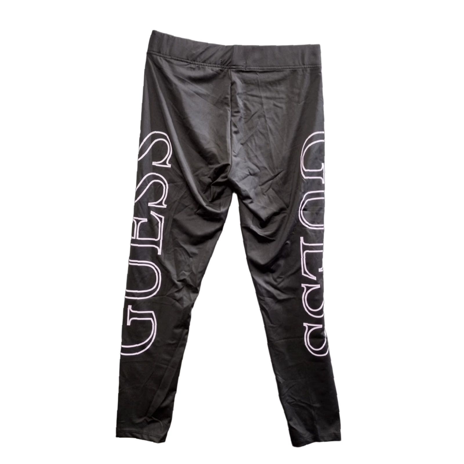 Guess GUESS Black Logo Leggings Activewear Pant Yoga M Women Size 32" / US 10 / IT 46 - 1 Thumbnail