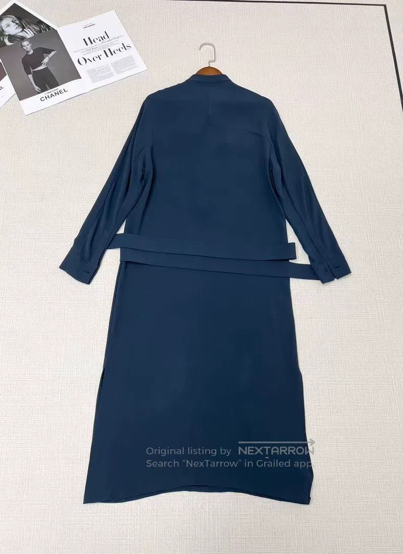 Loro Piana Loro Piana Silk solid color dress Size S / US 4 / IT 40 - 2 Thumbnail