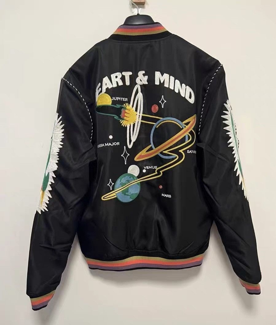 Billionaire Boys Club Billionaire Boys Club silk-textured baseball cotton jacket Size US L / EU 52-54 / 3 - 2 Thumbnail