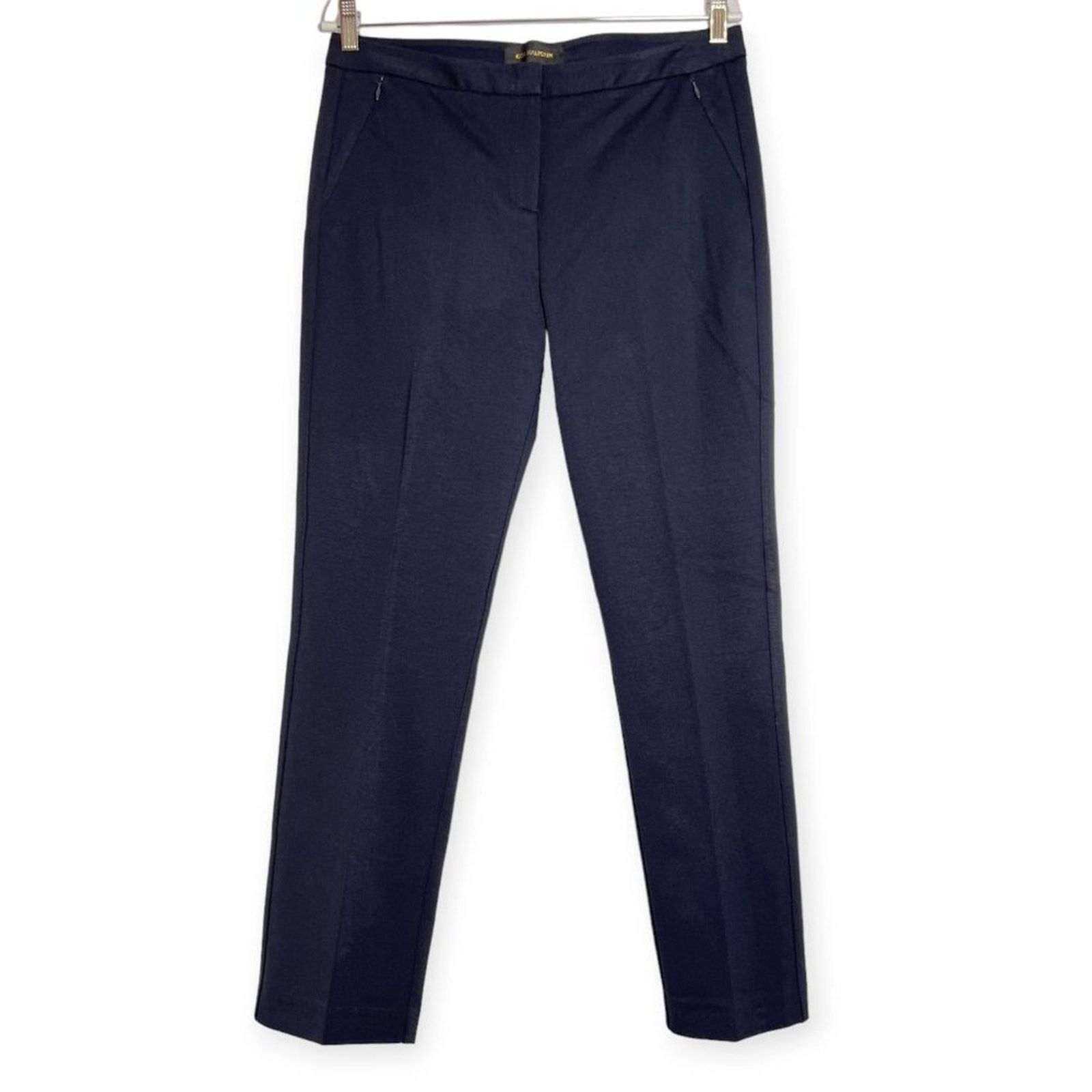 KOBI HALPERIN Kobi Halperin Black Slim Ponte Ankle Pants Size 12 NWOT Size 34" / US 12 / IT 48 - 3 Thumbnail