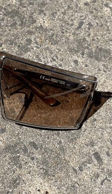 Dior Christian Dior Sunglasses Troika Shield Mask Vintage Size ONE SIZE - 6 Thumbnail