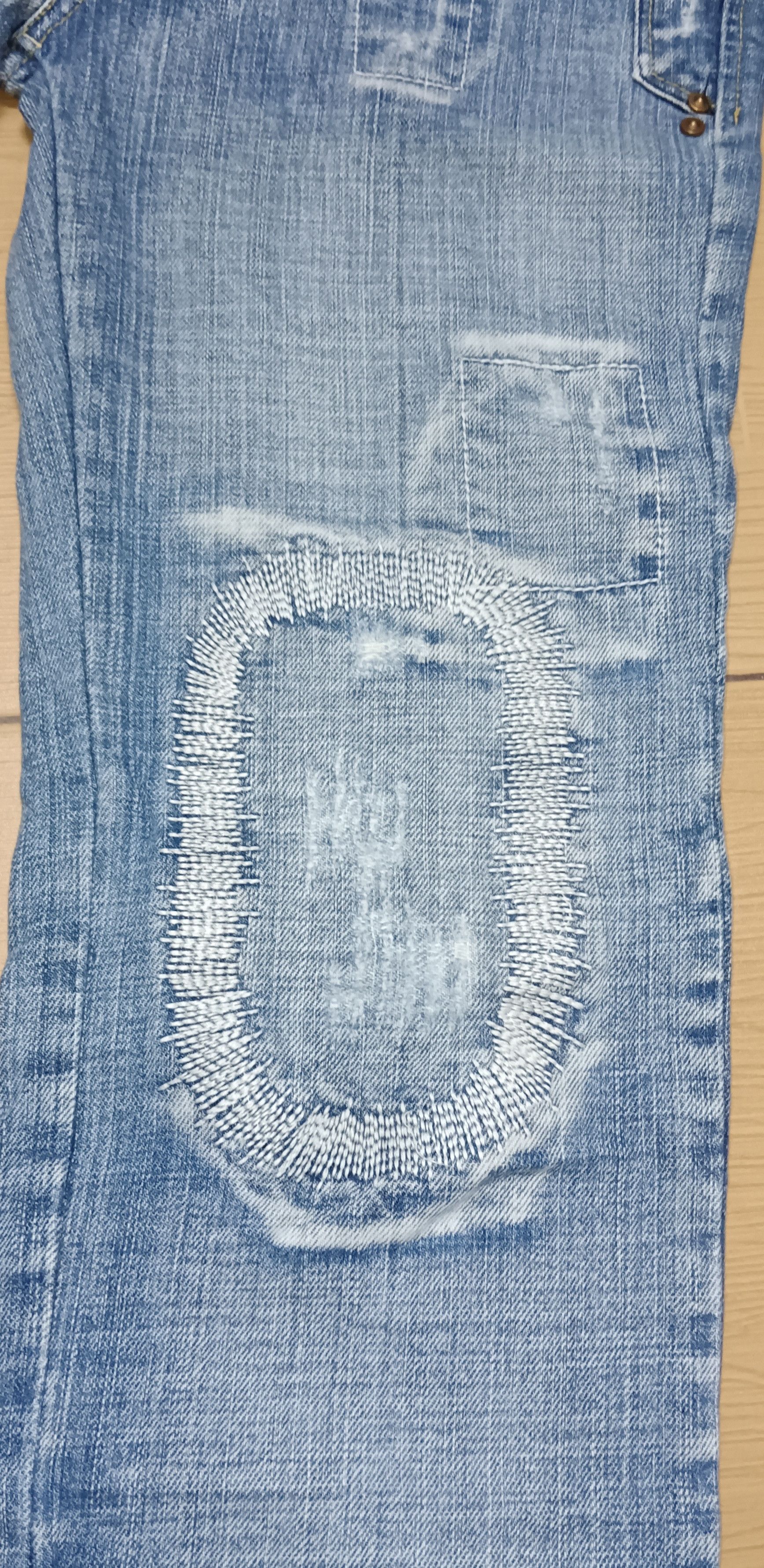 Camel 🔥Camel Road🔥 Low Rise Super Patchwork Flare Jeans Size 28" / US 6 / IT 42 - 5 Thumbnail