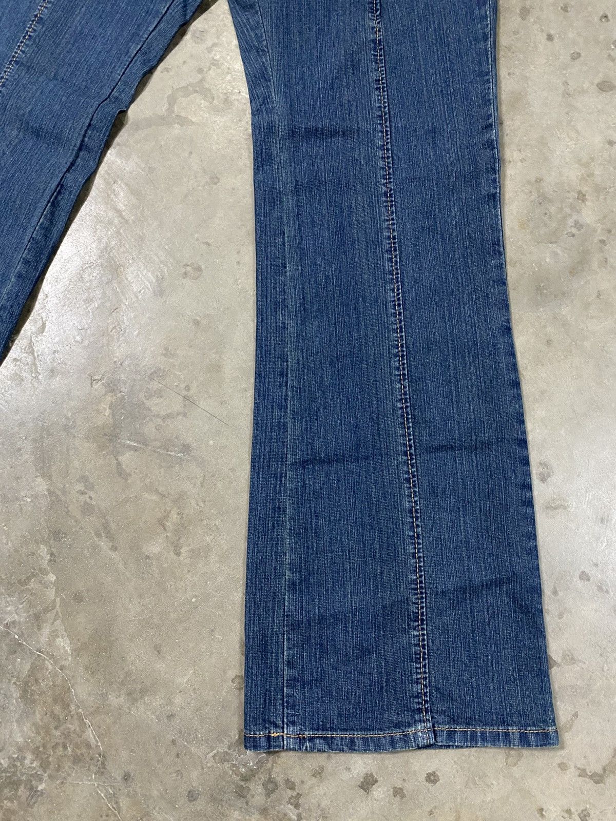 Hysteric Glamour × Japanese Brand × Tornado Mart Flare Jeans Japanese Unknown Stretch Denim @229 Size US 30 / EU 46 - 5 Thumbnail