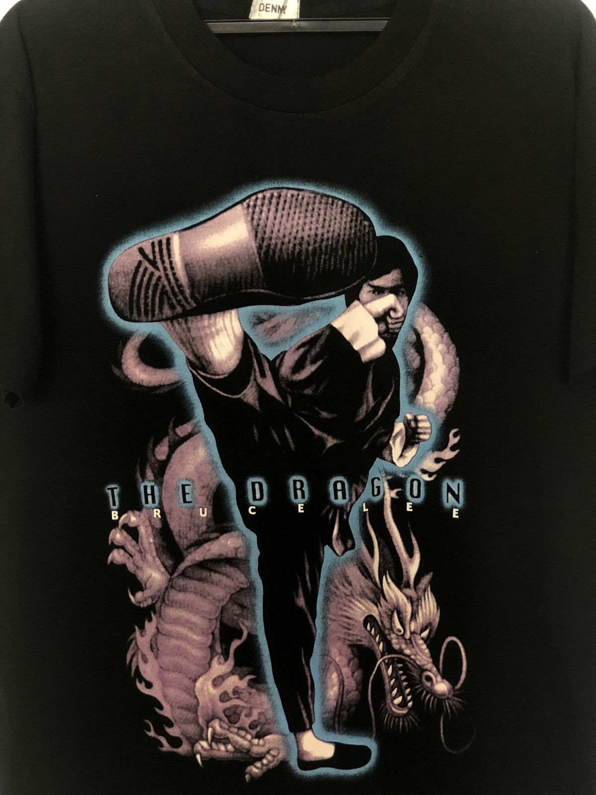 Vintage Vintage BRUCE LEE The Dragon Martial Art Tee Size US L / EU 52-54 / 3 - 2 Thumbnail