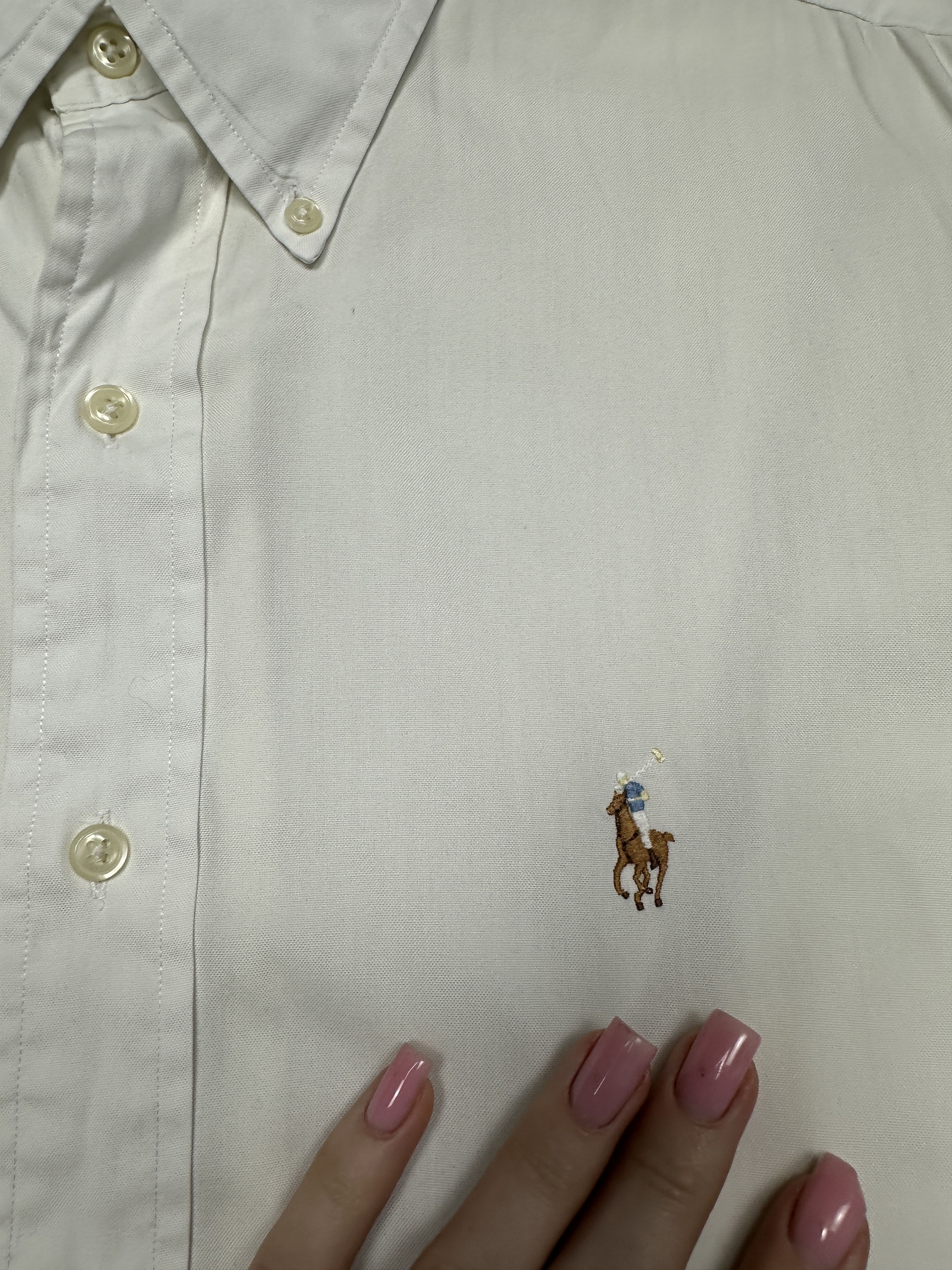 Polo Ralph Lauren Polo Ralph Lauren Vintage Mens White Shirt Size US XXL / EU 58 / 5 - 3 Thumbnail