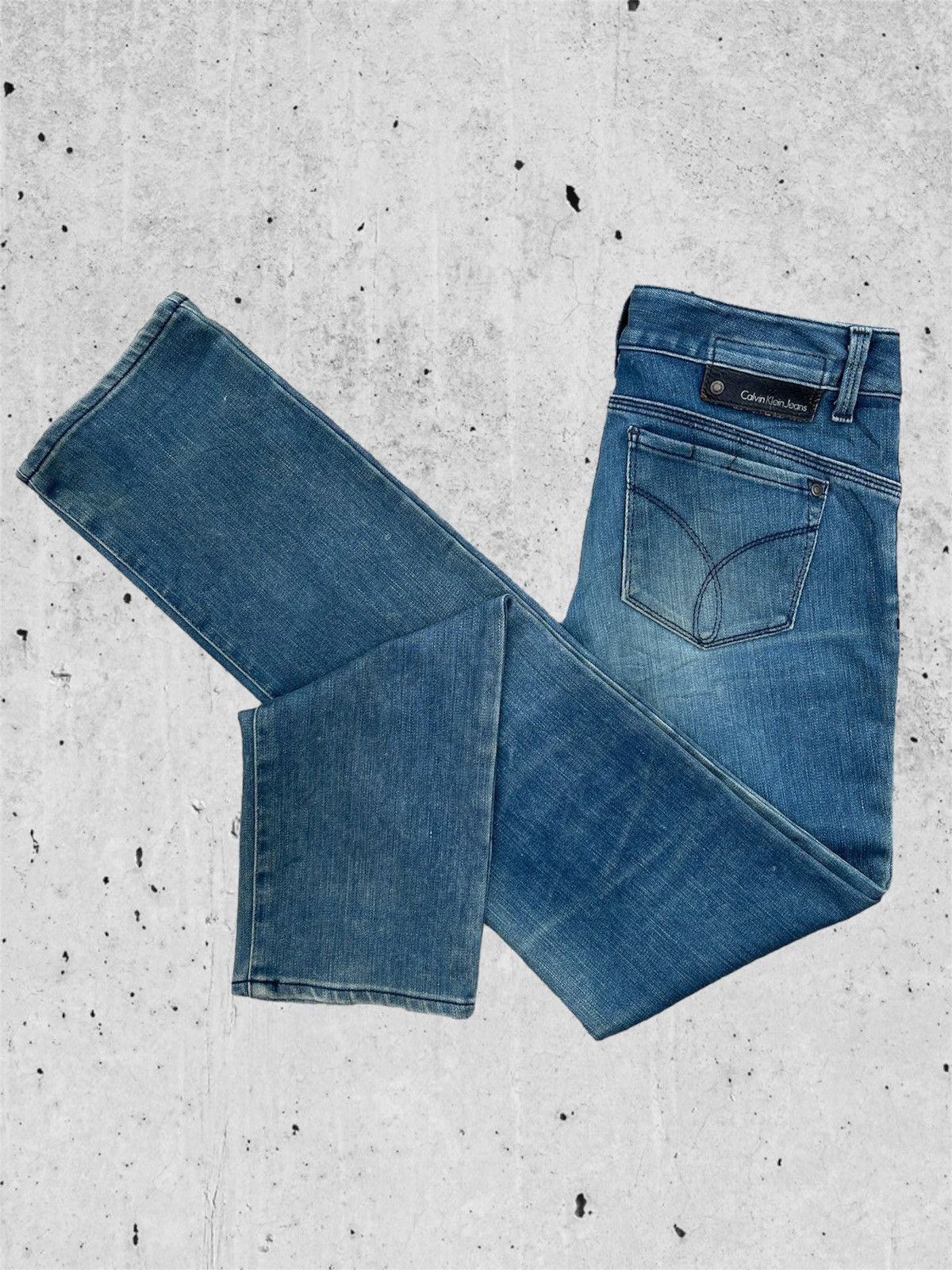 Calvin Klein × Jean 🔥 Calvin Klein Jeans Distressed Denim W29🔥 Size 29" - 14 Thumbnail