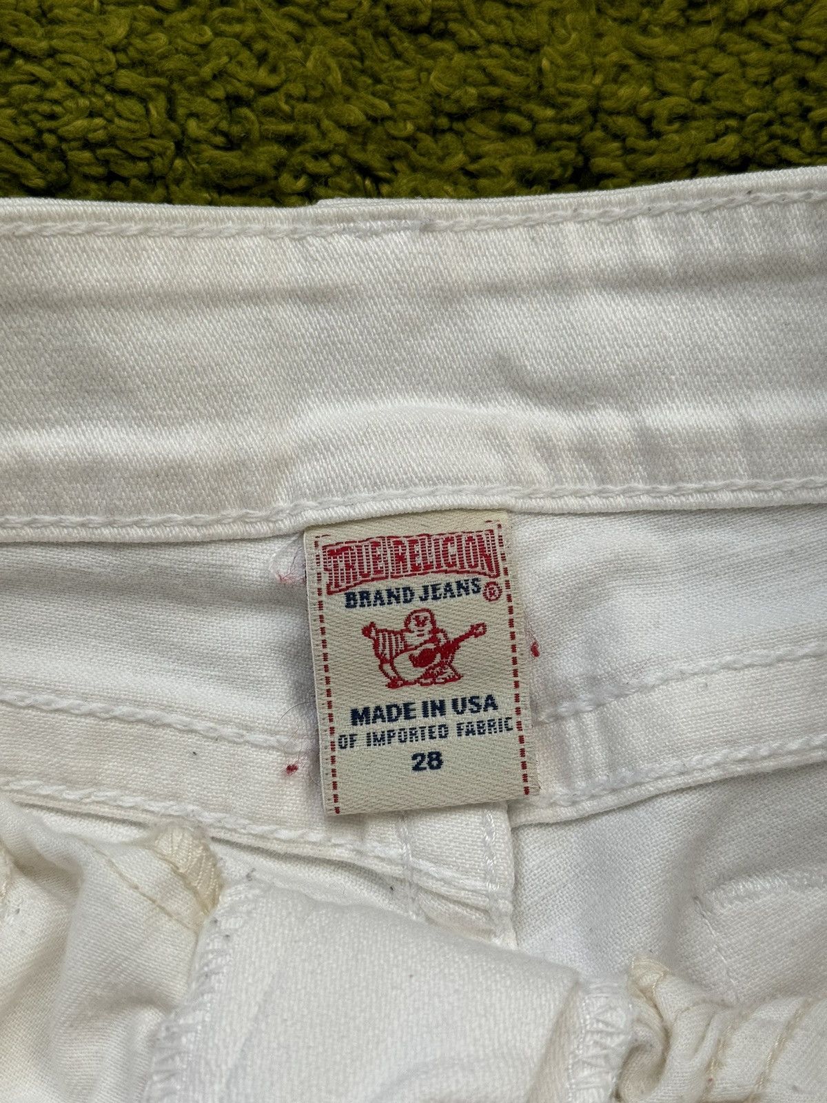 True Religion × Vintage 🇺🇸 True Religion Y2K vintage jeans denim made in USA Size 28" / US 6 / IT 42 - 4 Thumbnail