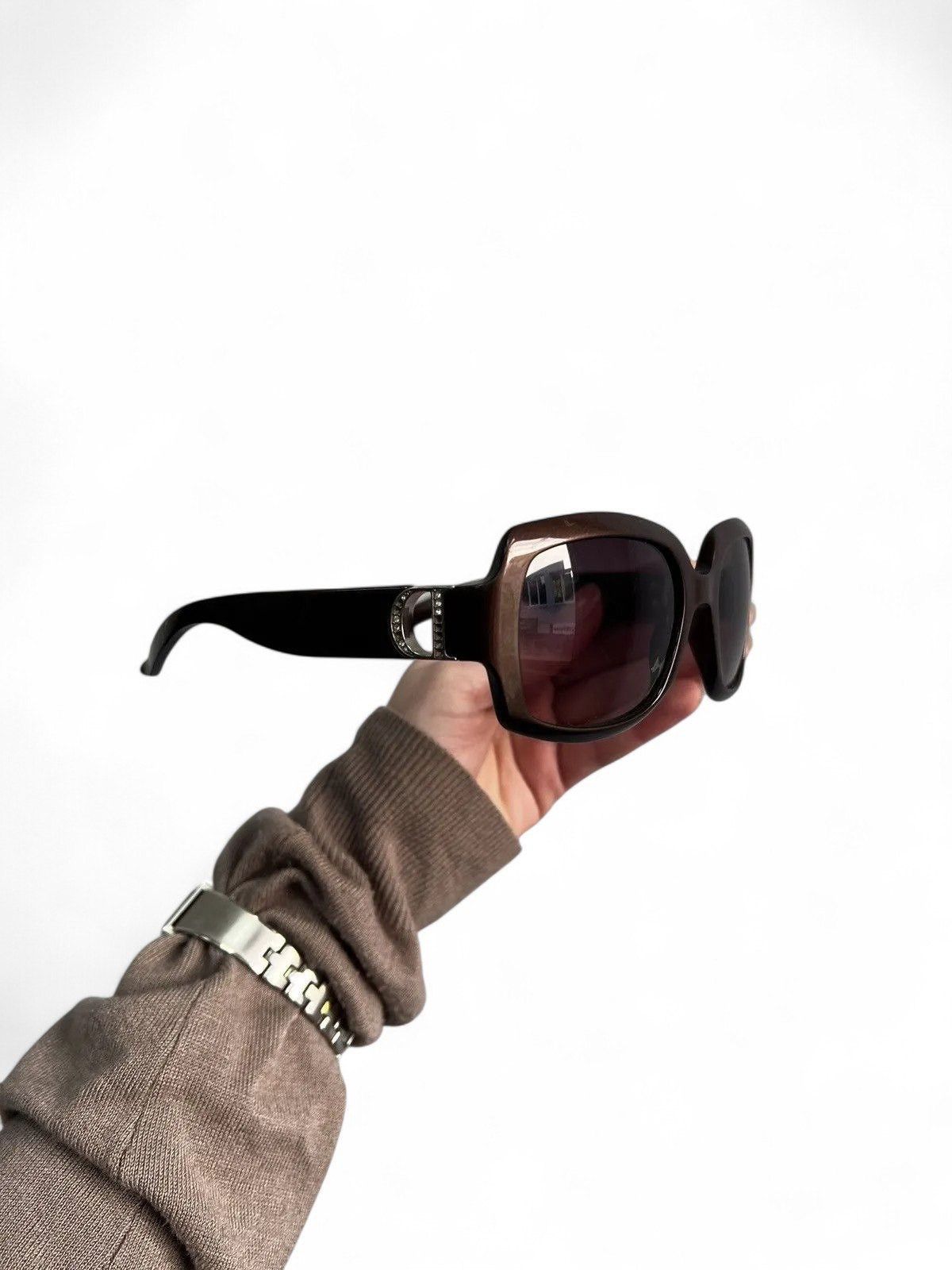 Dior Dior Brown Vintage Sunglasses Retro 2000s Style Size ONE SIZE - 3 Thumbnail