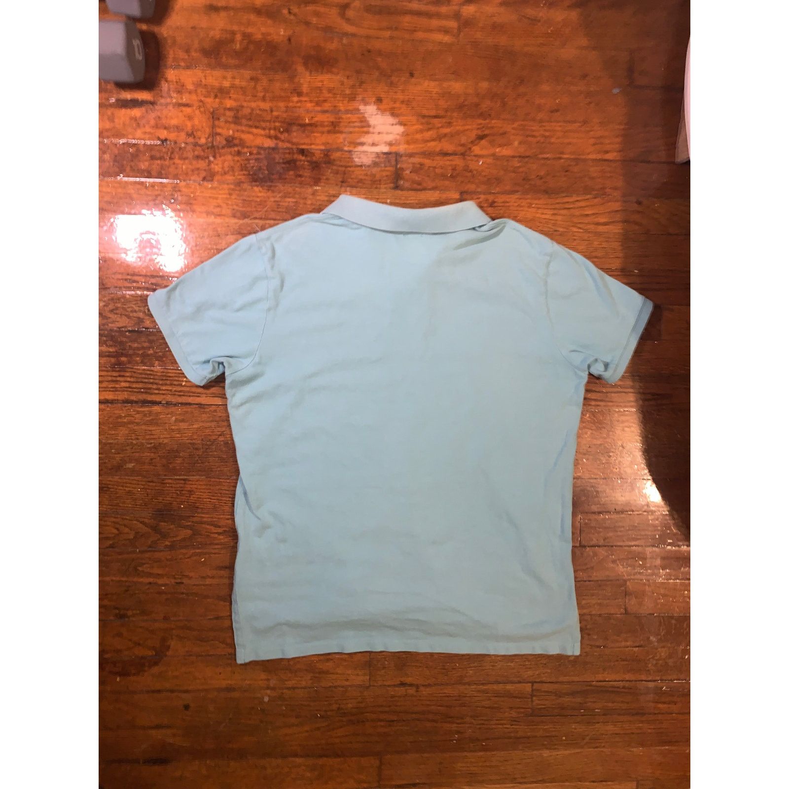 Polo Ralph Lauren Polo Ralph Lauren Custom Fit Polo Shirt XL Light Blue Size US XL / EU 56 / 4 - 7 Thumbnail