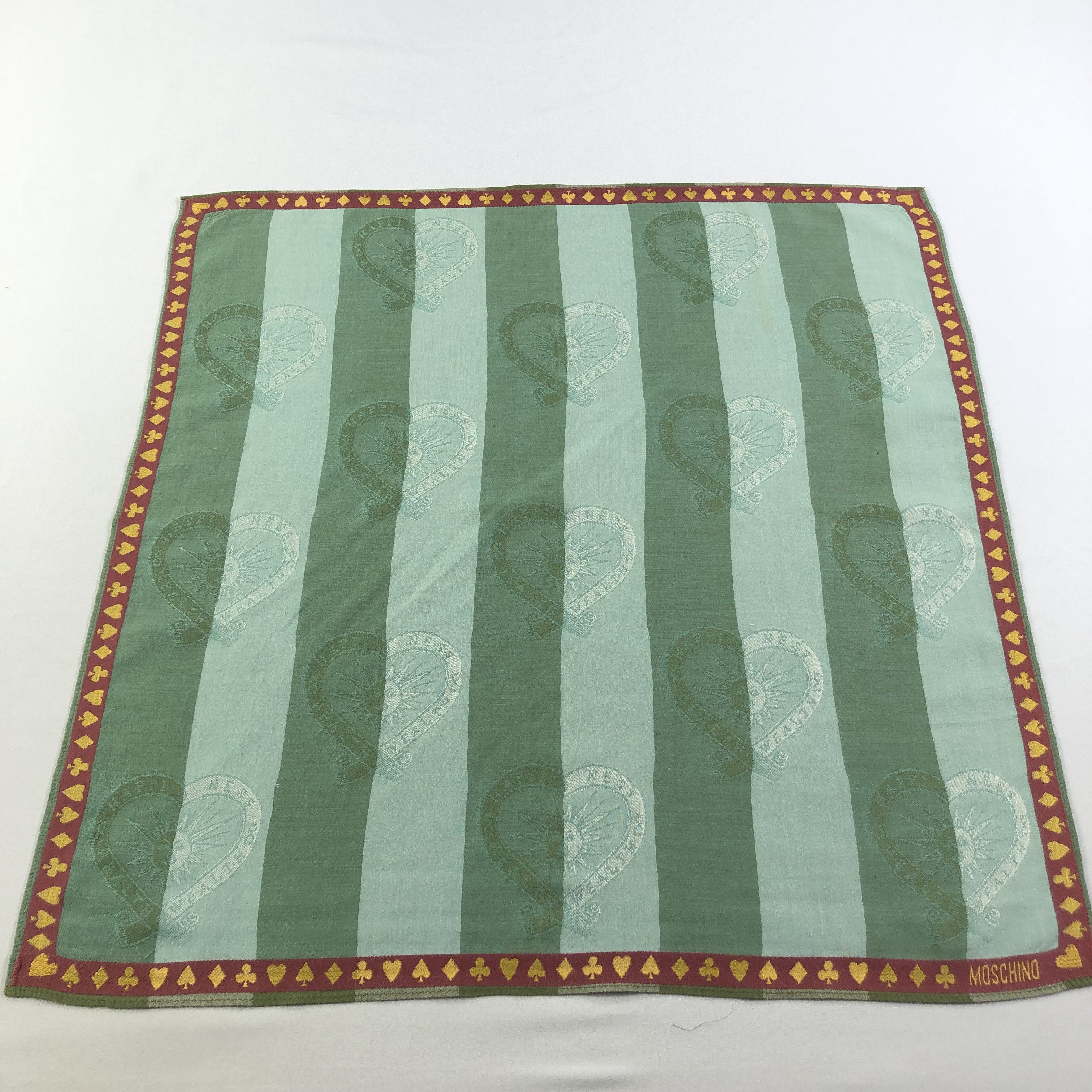 Moschino Moschino Handkerchief Neckerchief Bandana H1583 Size ONE SIZE - 2 Thumbnail