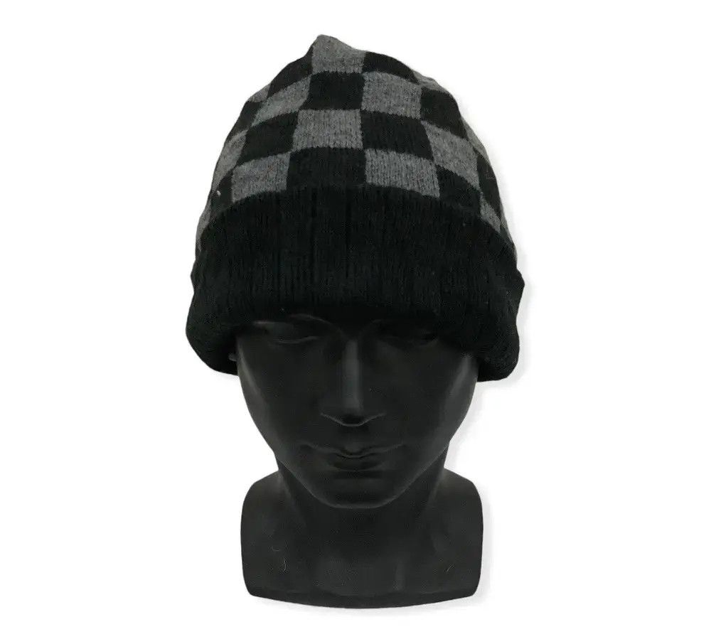 Japanese Brand Japanese Brand Plaid Tartan Beanie Hat Size ONE SIZE - 2 Thumbnail