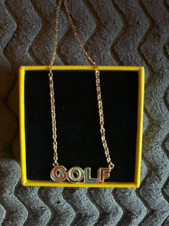 GOLF WANG ネックレス　Necklace ゴールド 24インチ golf wang ネックレス Golf Wang FLOWERの通販 by suka's shop