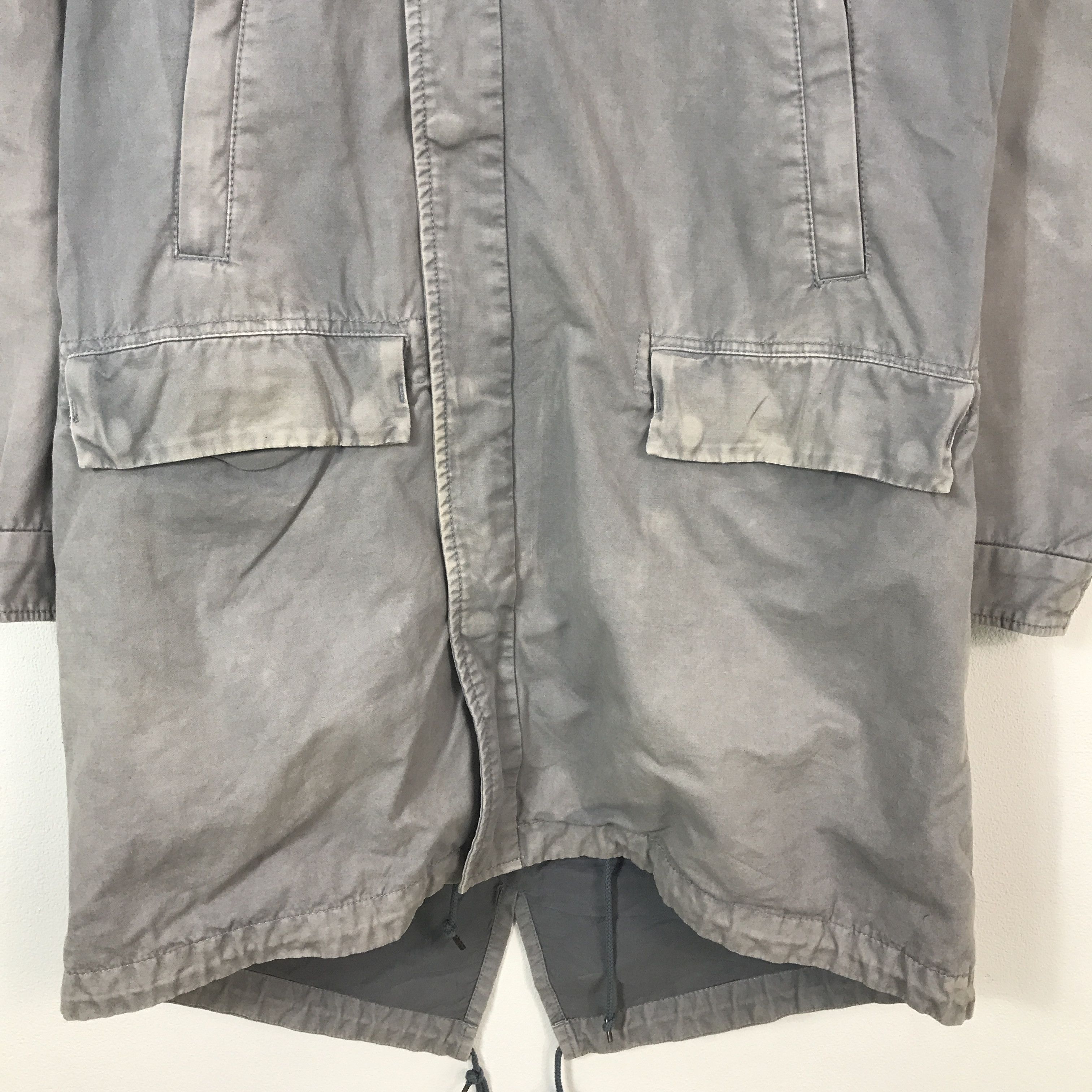 American Rag American Rag Cie Parkas Design Faded Jacket K67B20 Size US L / EU 52-54 / 3 - 3 Thumbnail