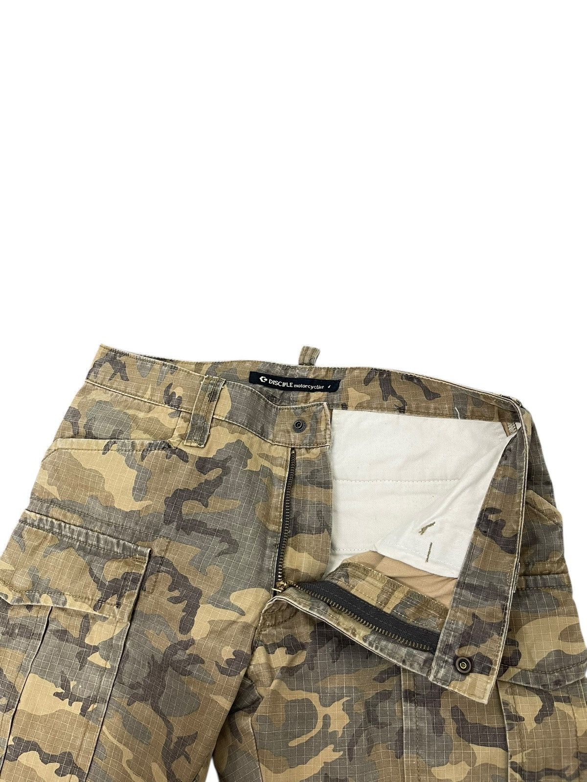 Japanese Brand Biker Pant Disciple Motorcyclist Japan Camo Poplin Pant 4🟦0 Size US 30 / EU 46 - 17 Thumbnail