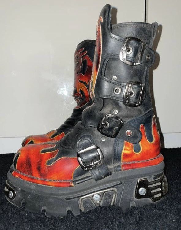 New Rock Vintage New Rock Size US 7 / IT 37 - 3 Thumbnail