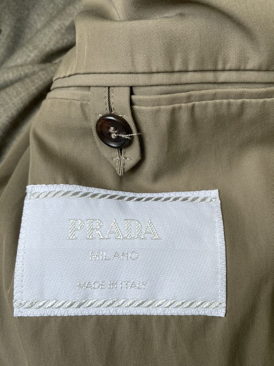 prada milano blazer nylon jacket