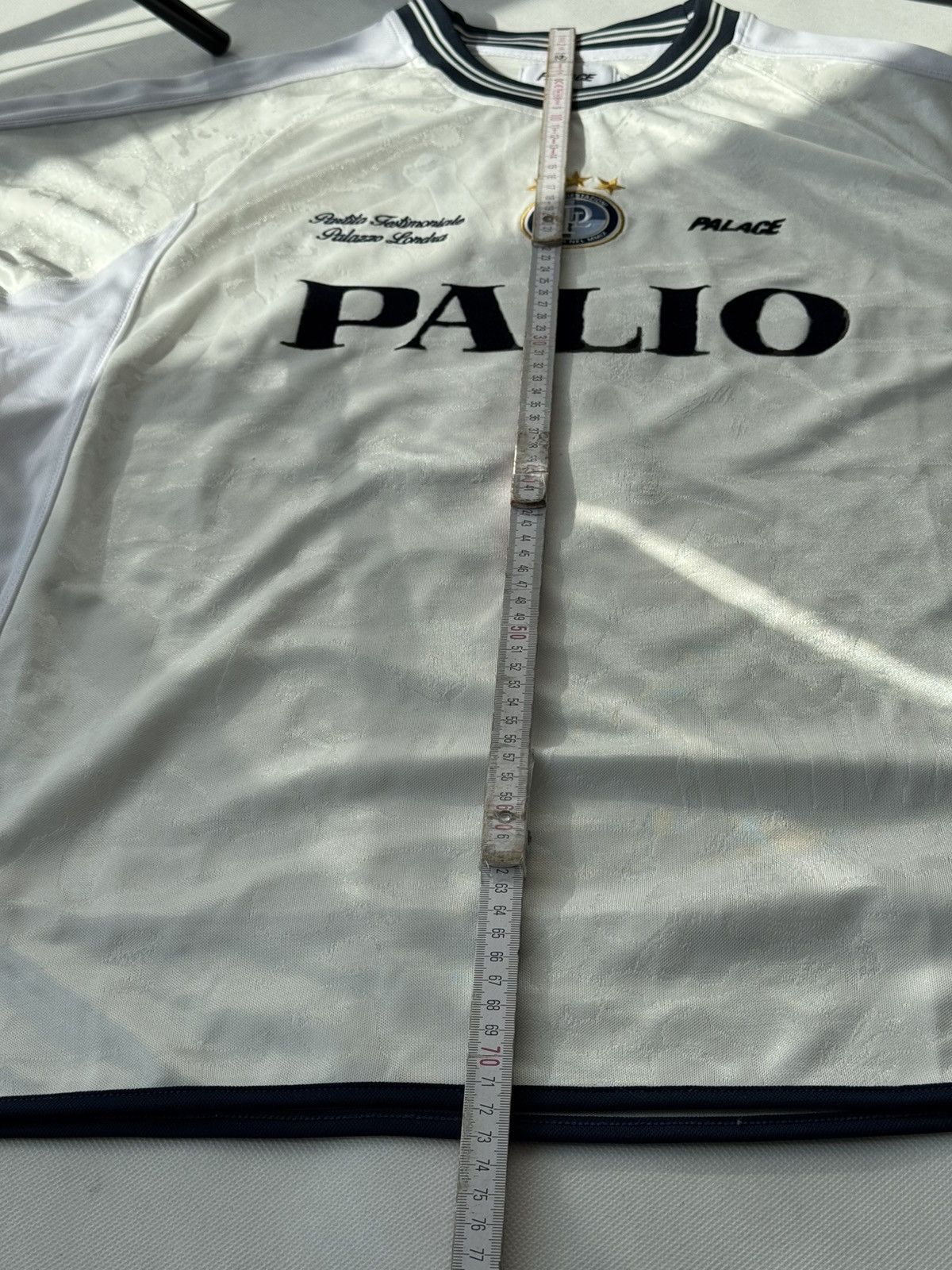 Palace × Umbro Palace Umbro Home Shirt Jersey White Size Large Size US L / EU 52-54 / 3 - 23 Thumbnail