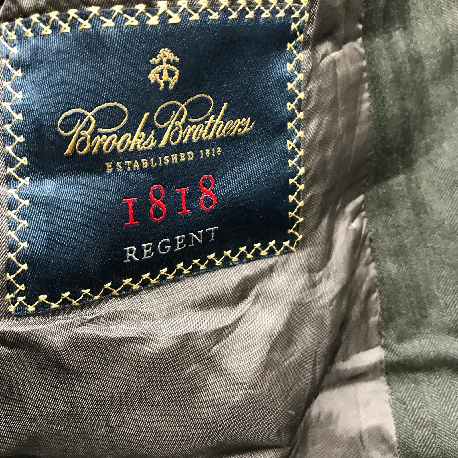 Brooks Brothers Brooks Brothers I8I8 Regent Blazer Jacket Mens 38R/W32 Gray Size US M / EU 48-50 / 2 - 4 Thumbnail