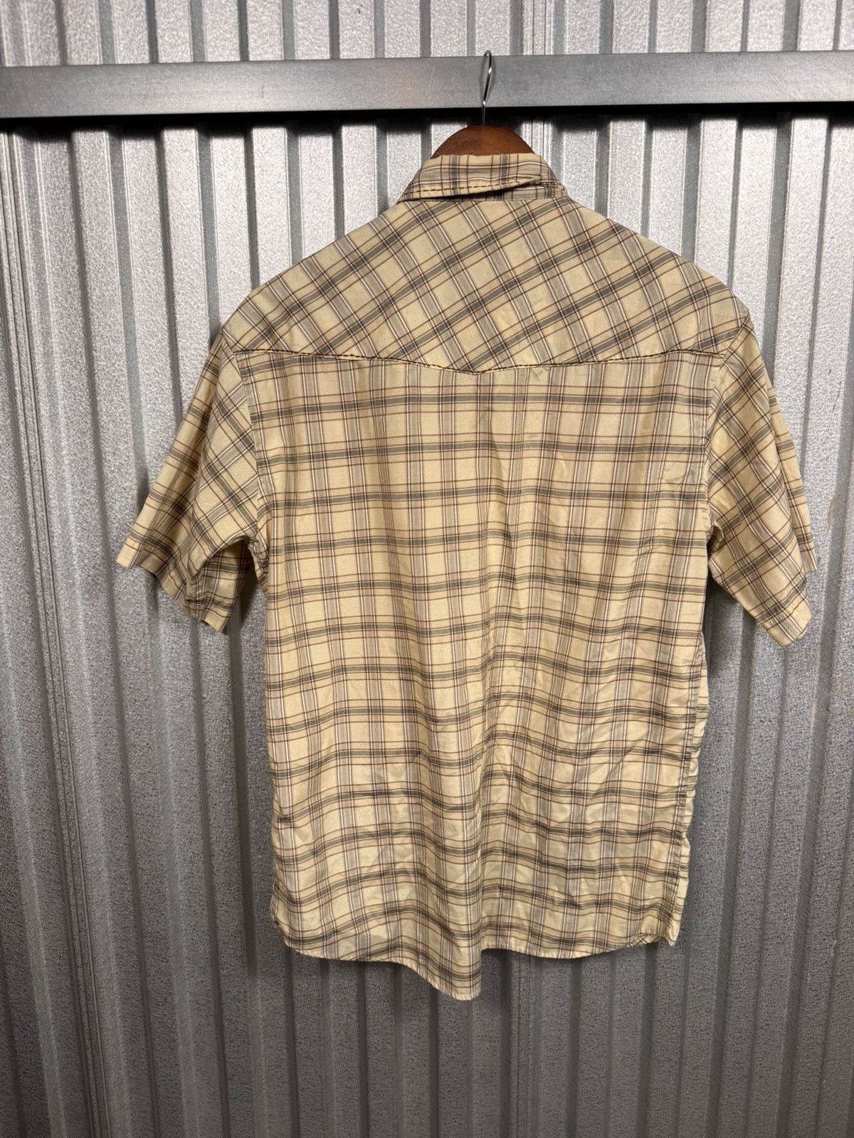 Wrangler Vintage Ripzone Western Pearl Snap Button Up Plaid Shirt Size US M / EU 48-50 / 2 - 9 Thumbnail