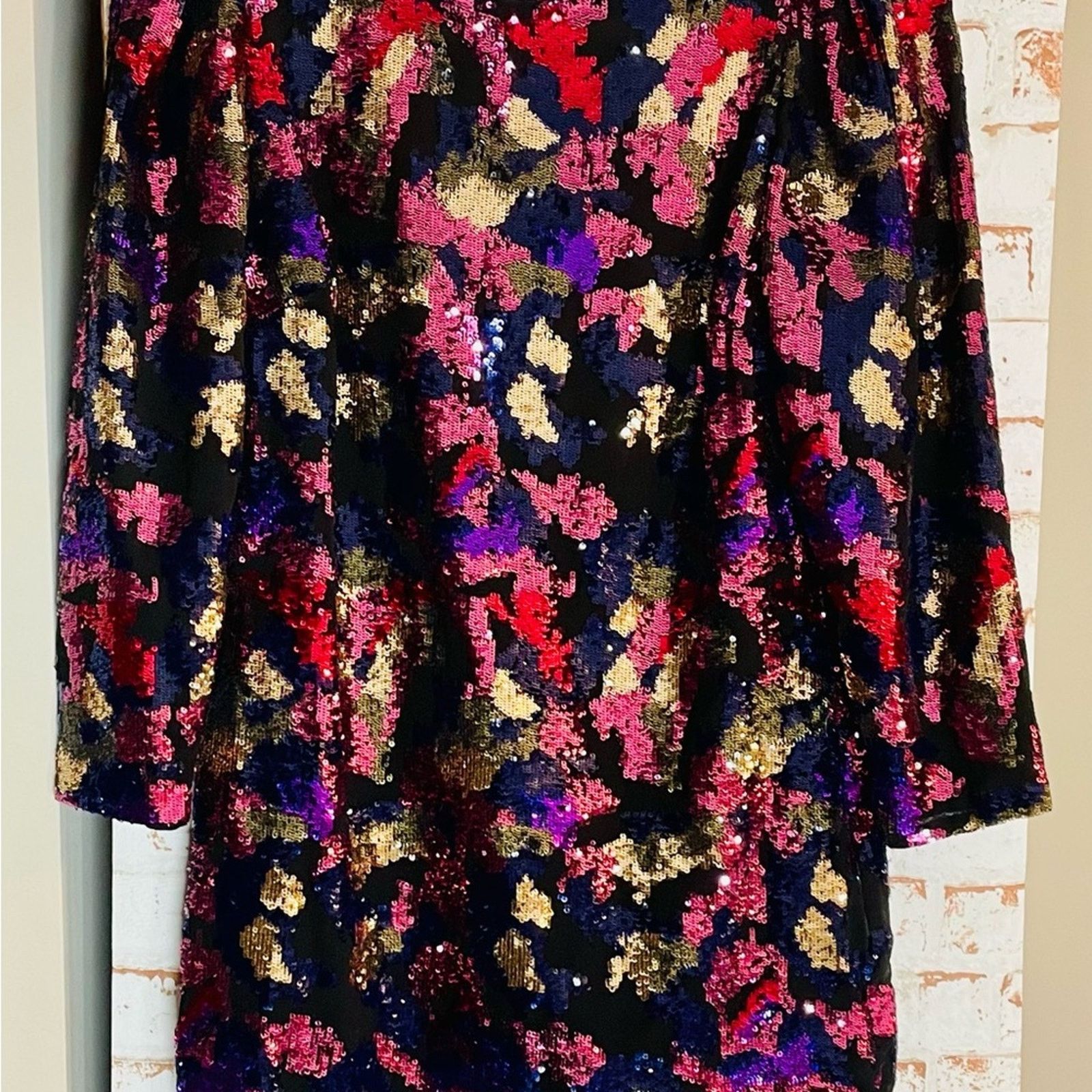 Iro IRO Binxie Multicolor Sequin Mini Dress Size S / US 4 / IT 40 - 5 Thumbnail