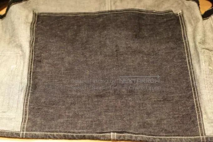 Freewheelers denim vest with large back pocket. Size US M / EU 48-50 / 2 - 6 Thumbnail