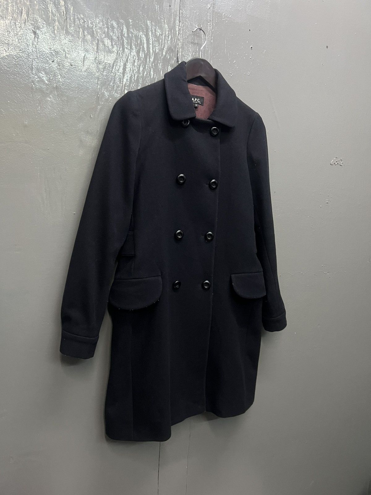 A.P.C. A.P.C Long Coat Double Breast Size XS / US 0-2 / IT 36-38 - 4 Thumbnail