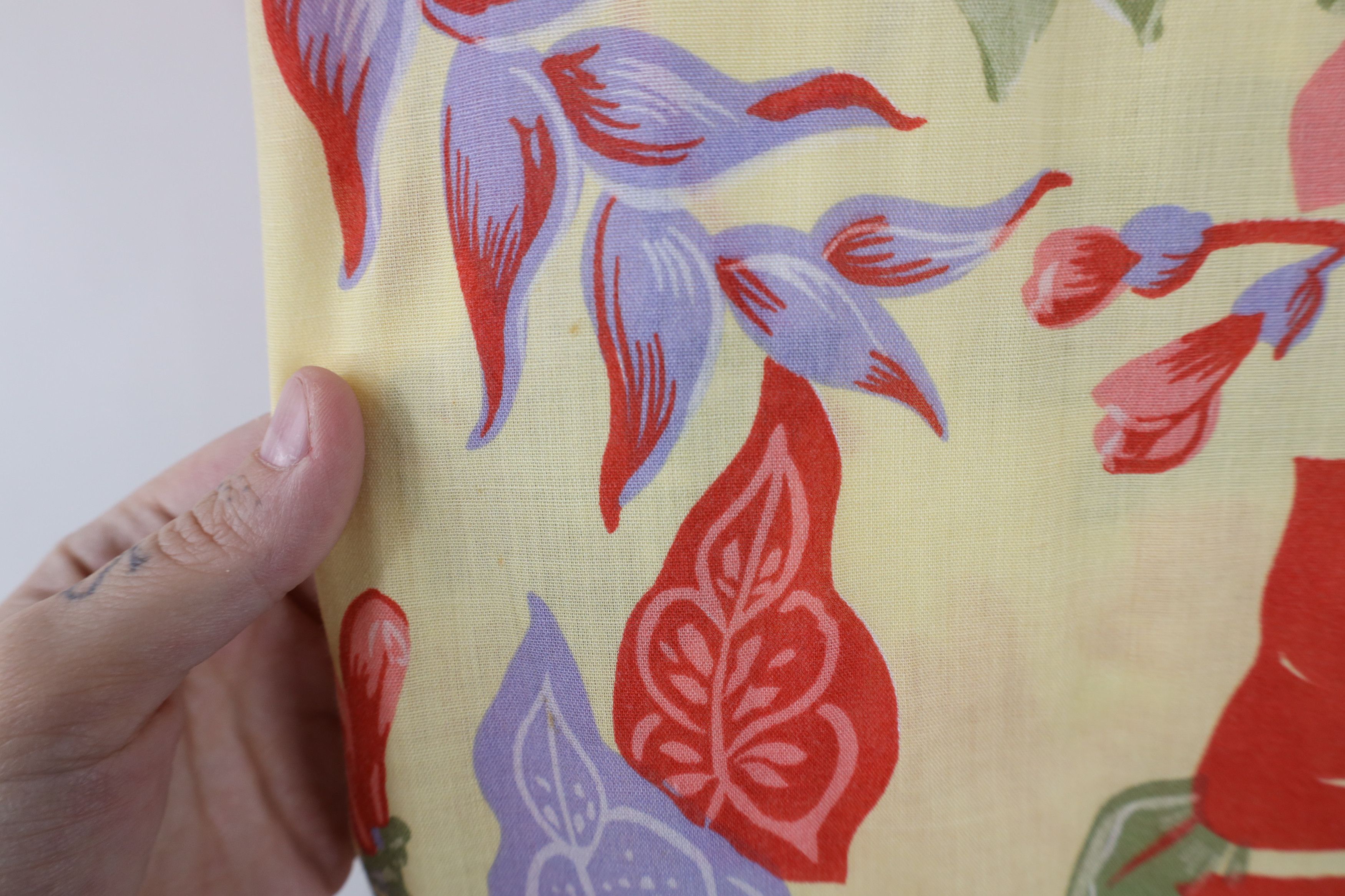 Vintage Vintage 70s Streetwear Flower Hawaiian Button Shirt USA Size L / US 10 / IT 46 - 9 Thumbnail