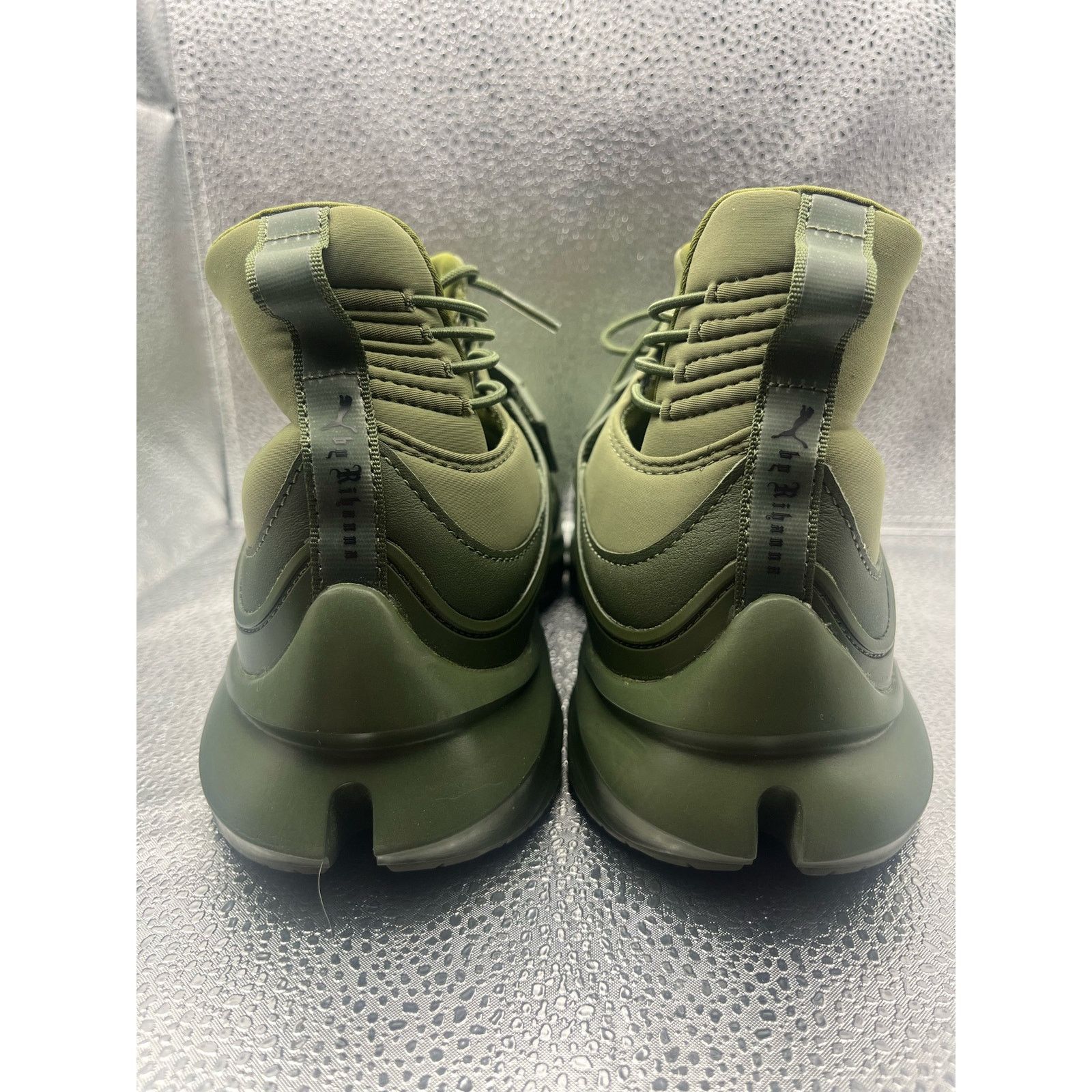 Puma Puma Trainer Hi By Fenty x Rihanna Cypress Green Sneakers Size US 7.5 / IT 37.5 - 6 Thumbnail