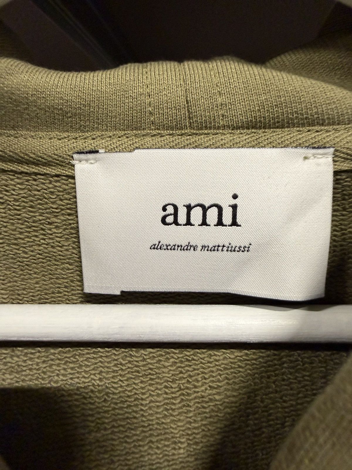 AMI Ami Paris Zip Logo Hoodie NEW Size US L / EU 52-54 / 3 - 2 Thumbnail
