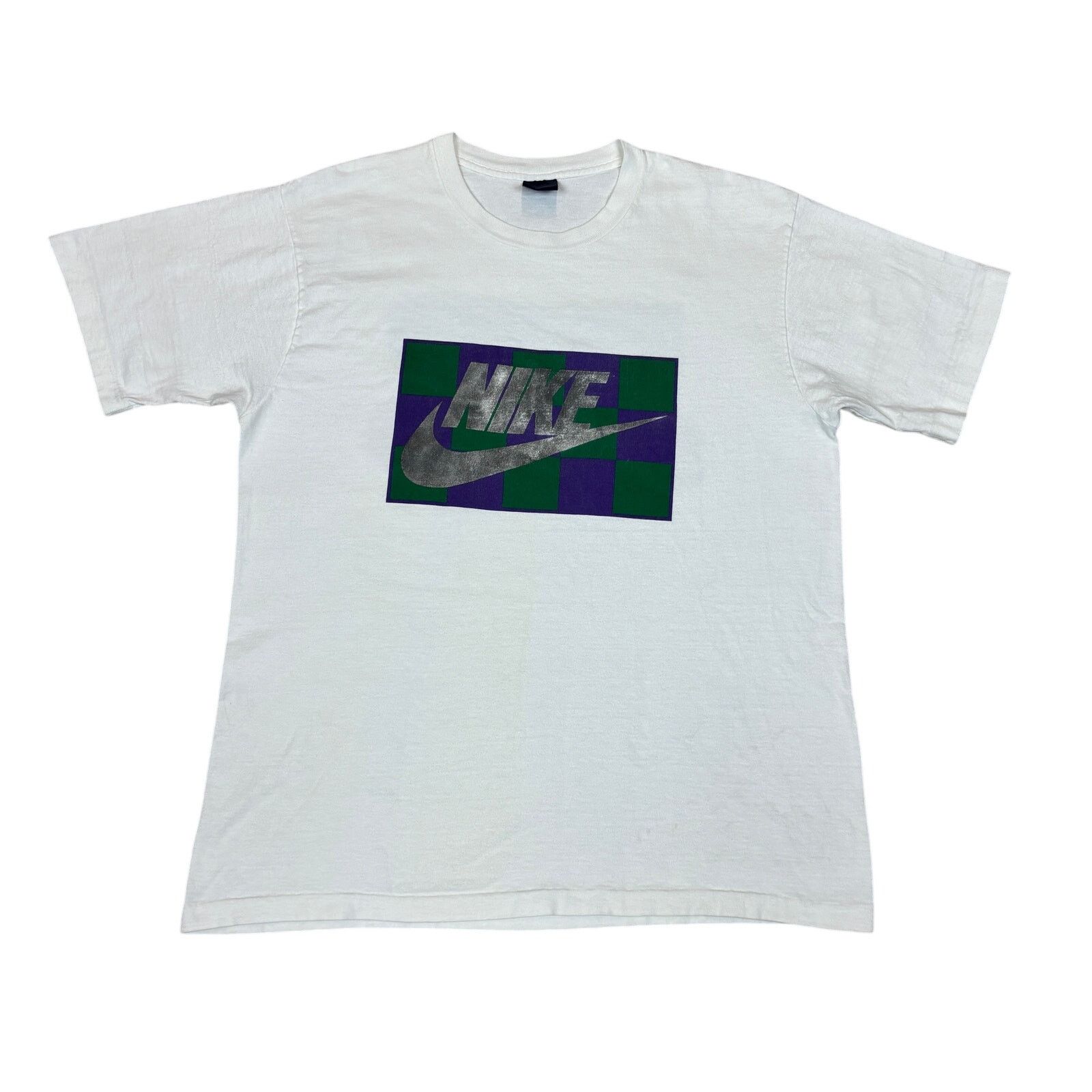 Nike VTG 80s Nike John McEnroe Wimbledon Challenge Court Shirt L Size US L / EU 52-54 / 3 - 1 Thumbnail