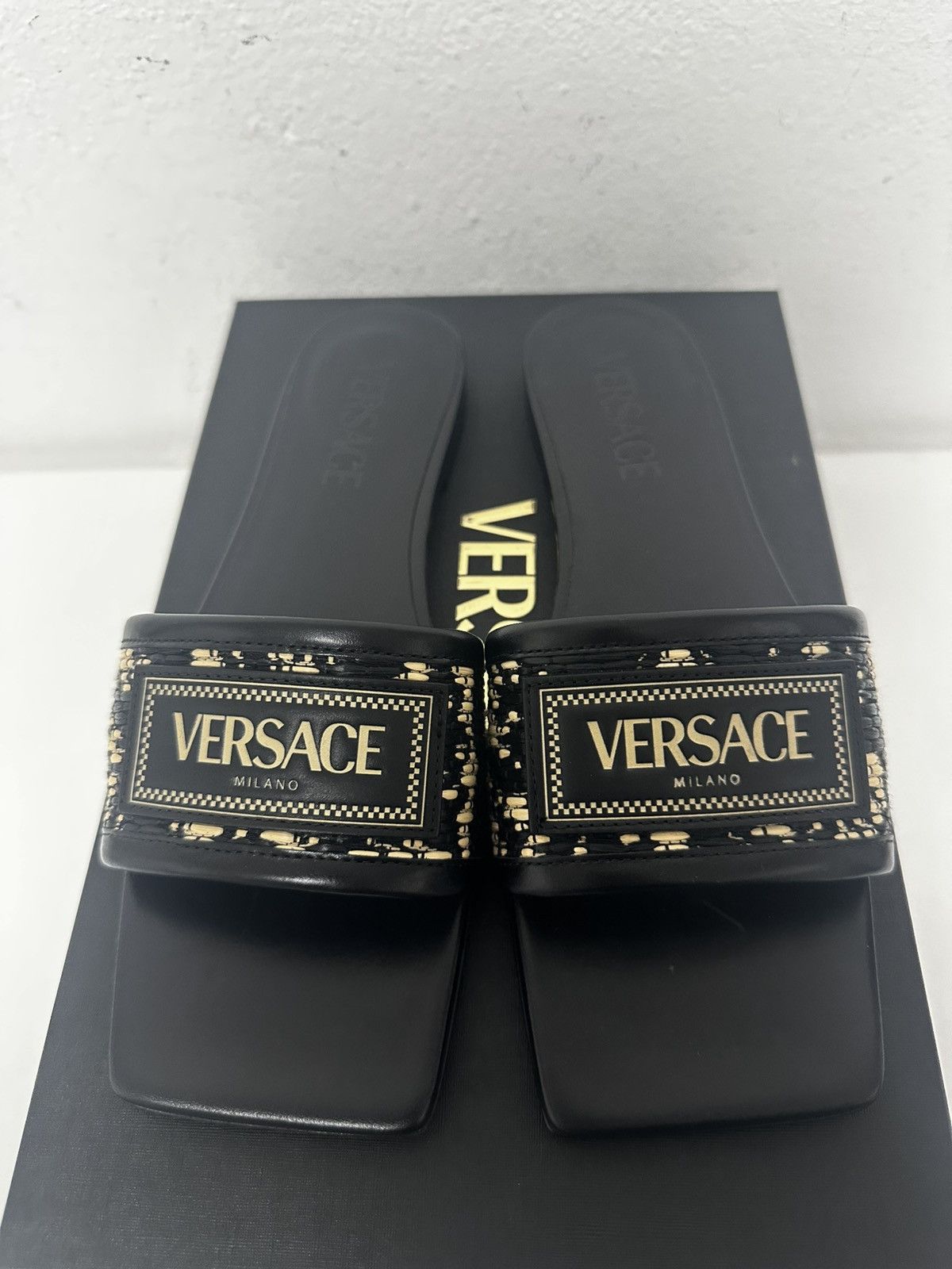 Versace Versace Theia Barocco Flat Sandals Size US 6 / IT 36 - 4 Thumbnail
