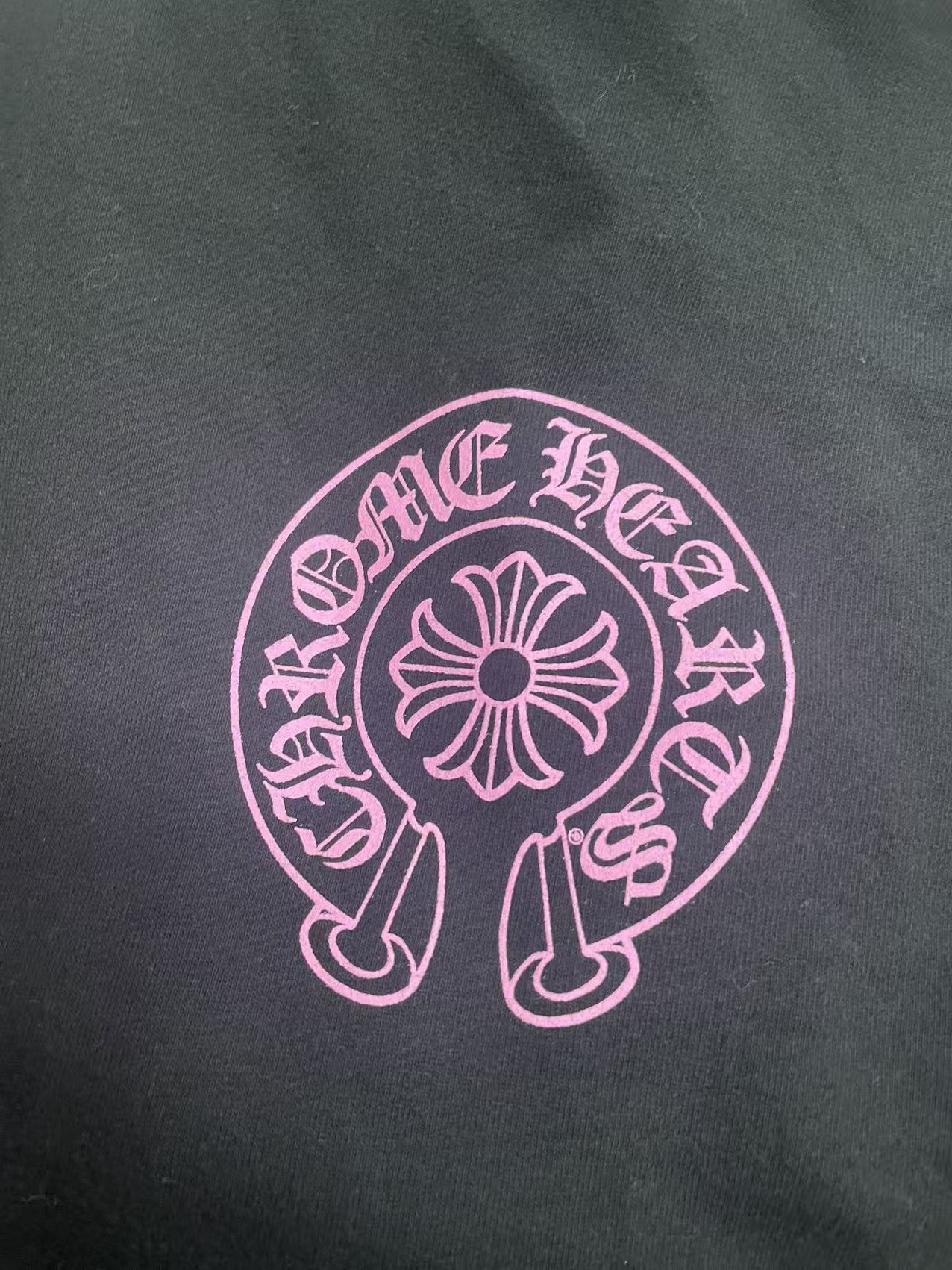 Chrome Hearts Chrome Hearts Exclusive Pink Horseshoe Logo Pullover Hoodie Size XL / US 12-14 / IT 48-50 - 3 Thumbnail