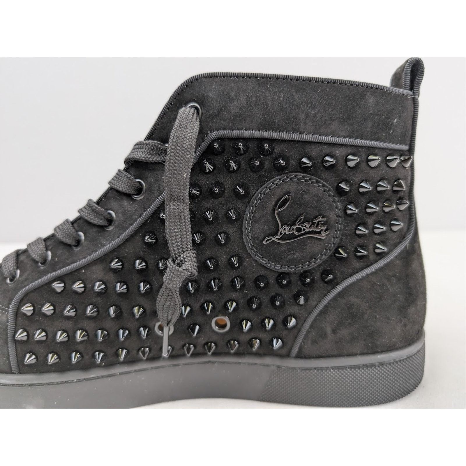 Christian Louboutin o1rshd1 Louis Orlato Flat Sneakers in Black Size US 13 / EU 46 - 14 Thumbnail