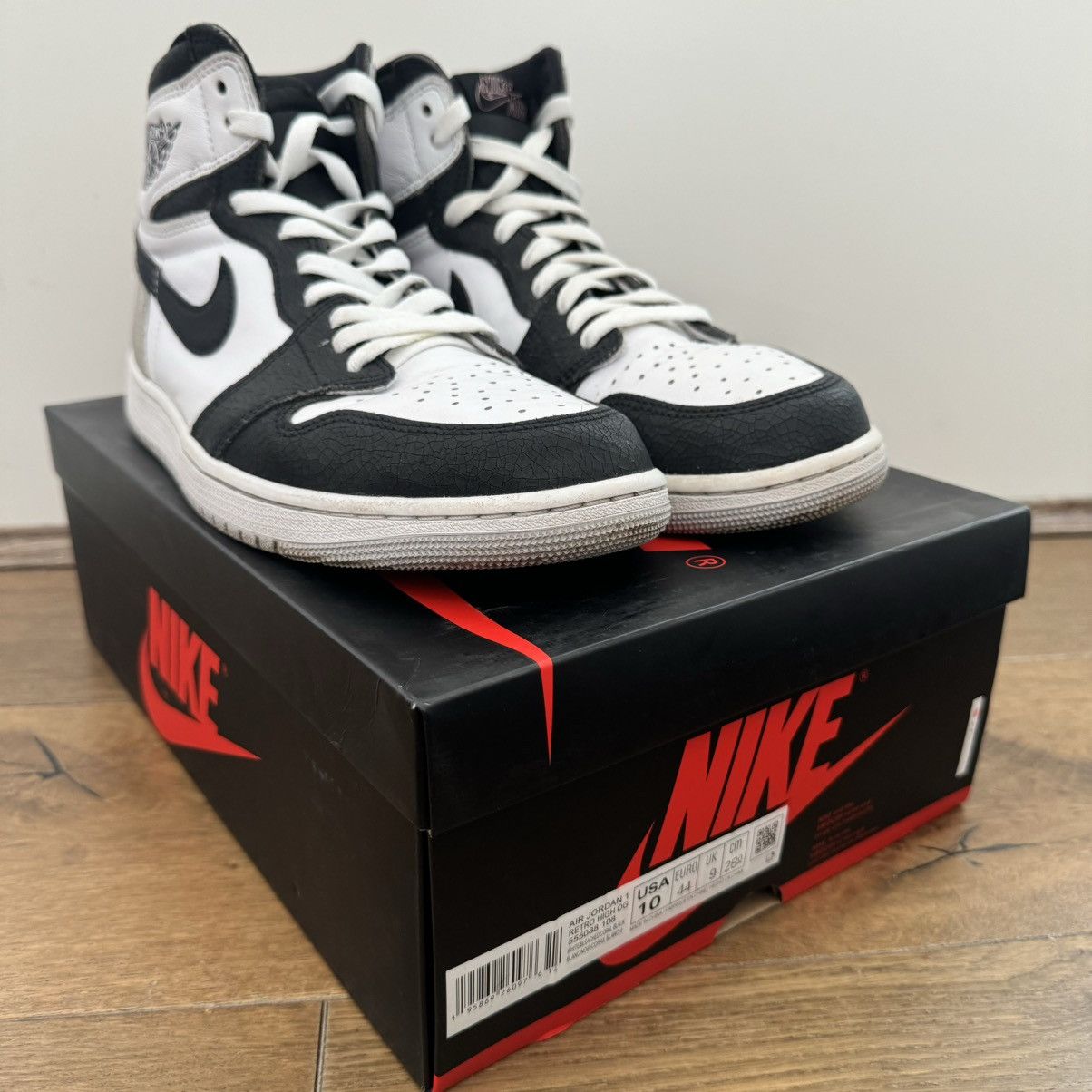 Jordan Brand Jordan 1 High Retro Stage Haze Size US 10 / EU 43 - 3 Thumbnail