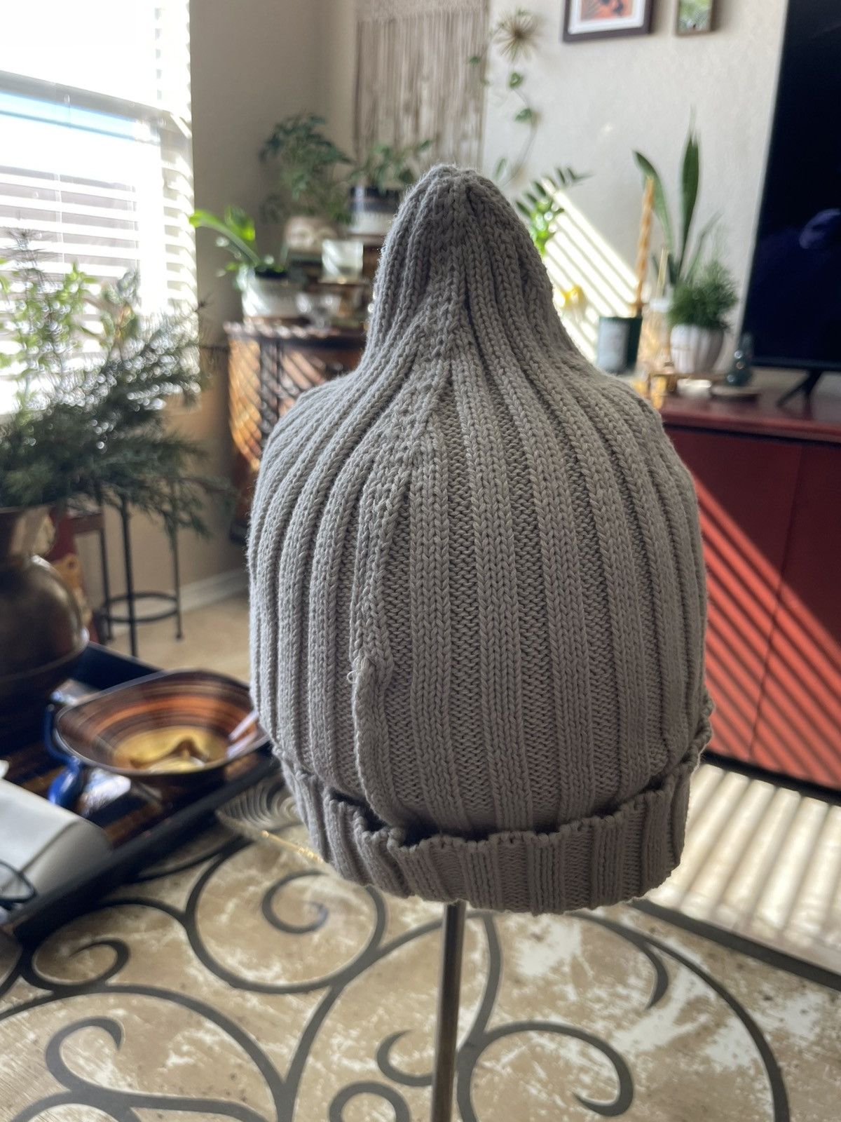 Weekday Otto Beanie Ribbed Cotton/Poly blend Size ONE SIZE - 3 Thumbnail