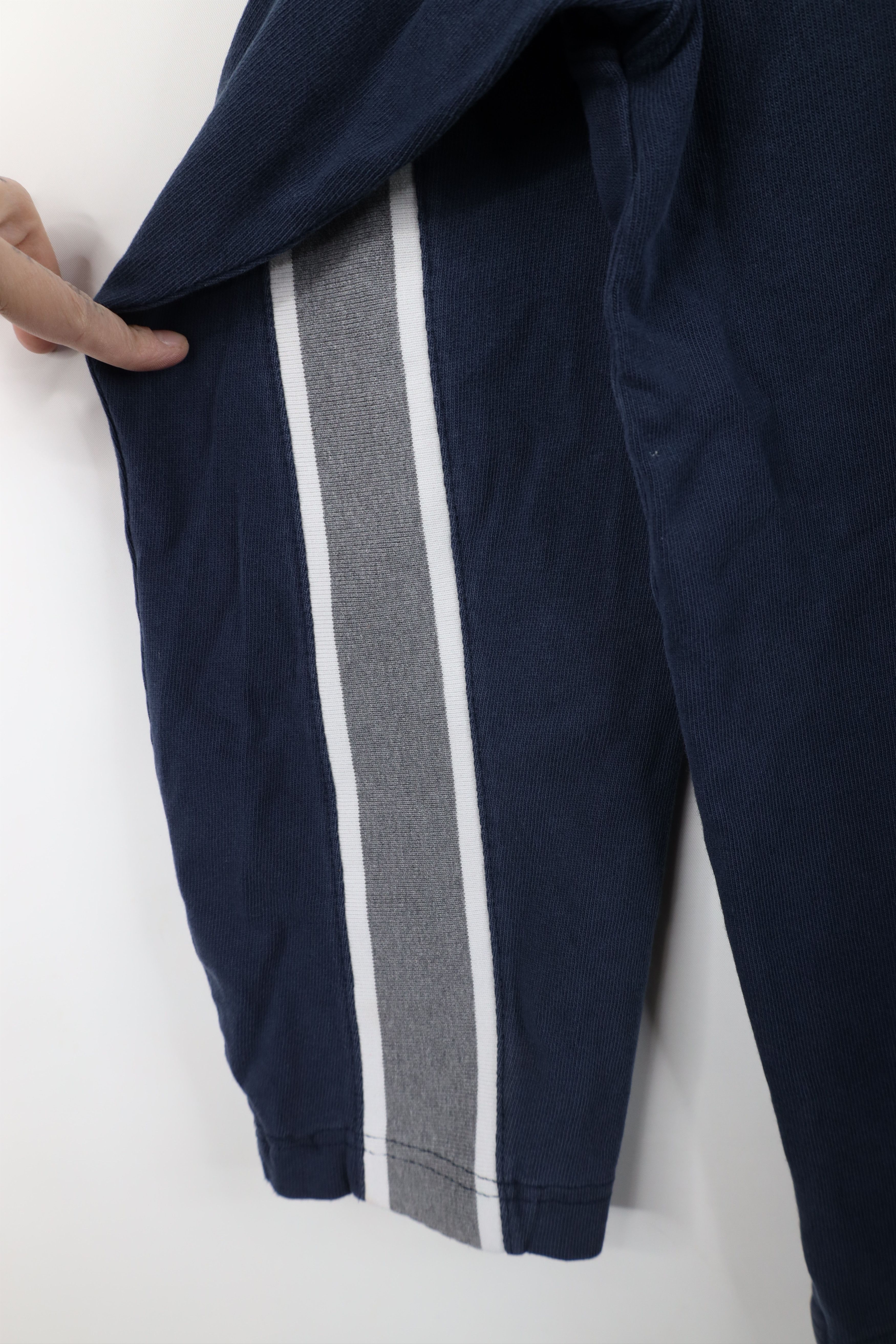 Gap Vintage 90s Gap Block Ribbed Knit Long Sleeve T-Shirt Blue Size US XL / EU 56 / 4 - 9 Thumbnail