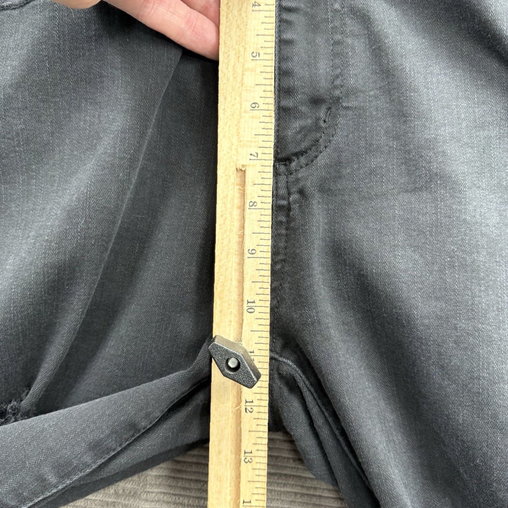 Vintage Judy Blue Jeans Women 30 Blue Denim High Rise Cotton Spandex Straight 27 Inseam Distressed Button Zip Confident Comfort Size 30" / US 8 / IT 44 - 5 Thumbnail
