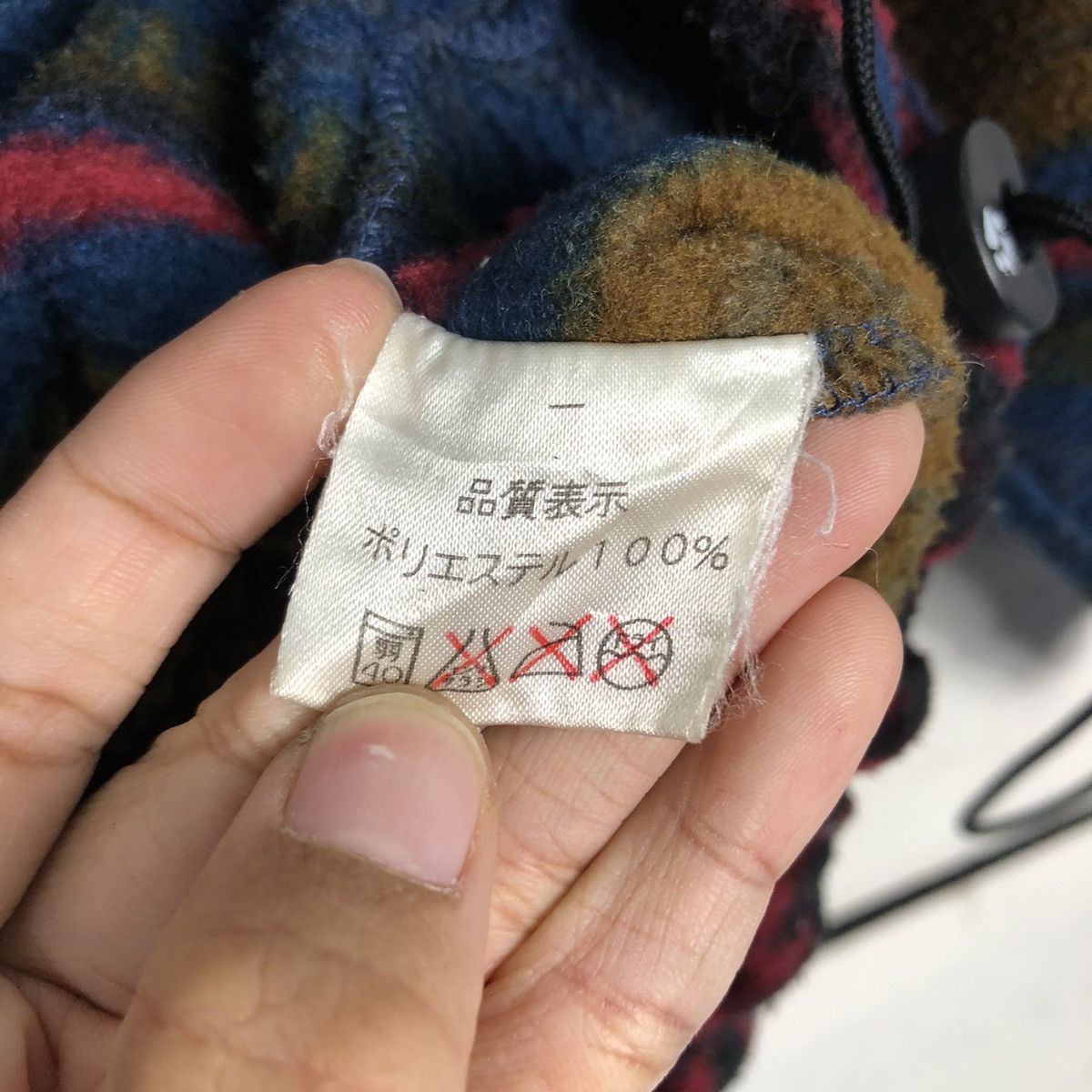 Japanese Brand 📌Vintage Fleece Jacket Jack Wolf Navajo Native Design Size US M / EU 48-50 / 2 - 17 Thumbnail