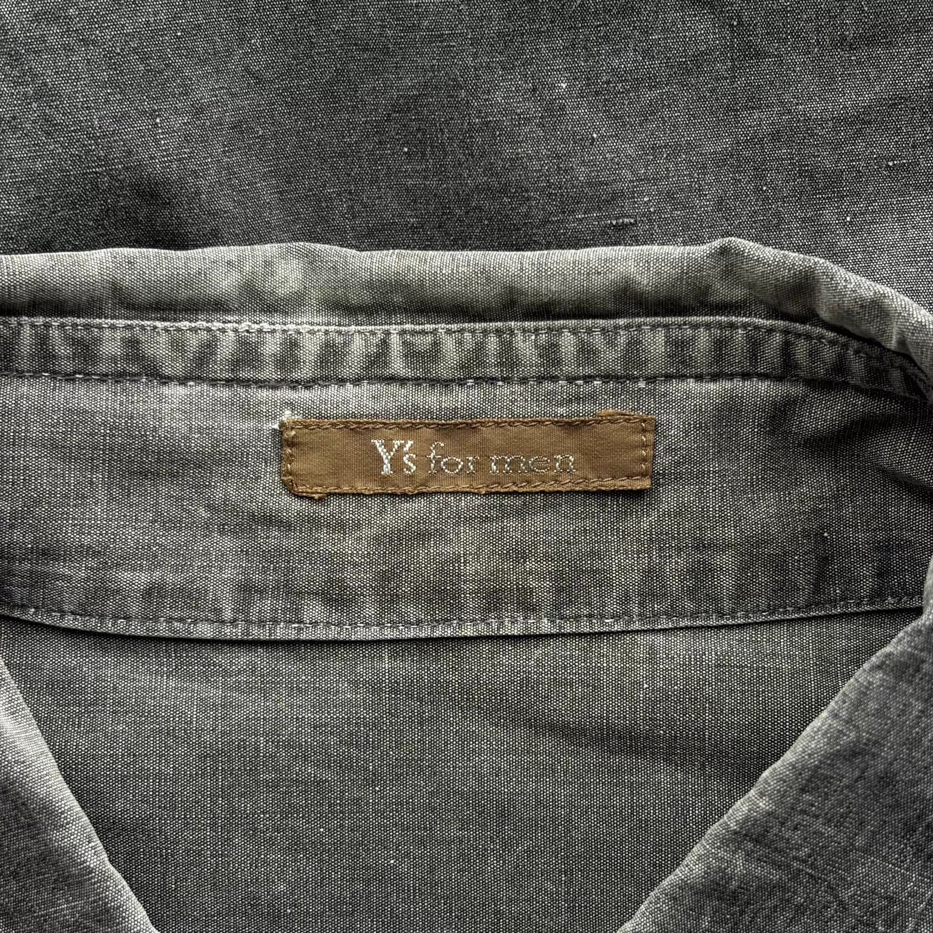 Yohji Yamamoto Yohji Yamamoto 90s Y's for men Faded Cotton Shirt One Size Size US M / EU 48-50 / 2 - 6 Thumbnail