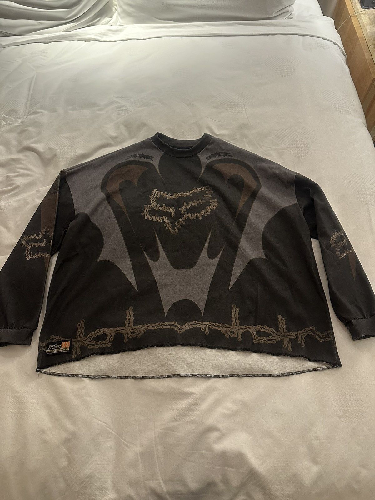 Buy Cactus Jack by Travis Scott x Fox Racing Hoodie II 'Tan