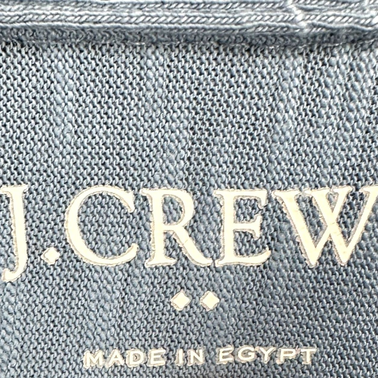 Vintage J Crew Mens Jersey Knit Button Up Shirt Medium Blue Pockets Long Sleeve Cotton Size US M / EU 48-50 / 2 - 4 Thumbnail