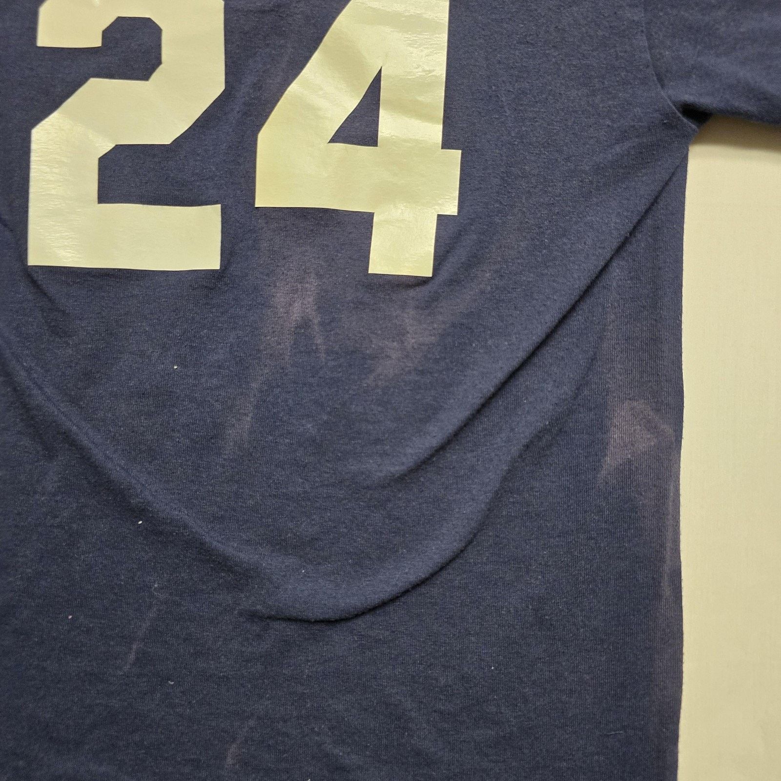 Majestic Cleveland Indians Shirt Youth L Navy MLB Baseball 24 Henley Size US L / EU 52-54 / 3 - 7 Thumbnail