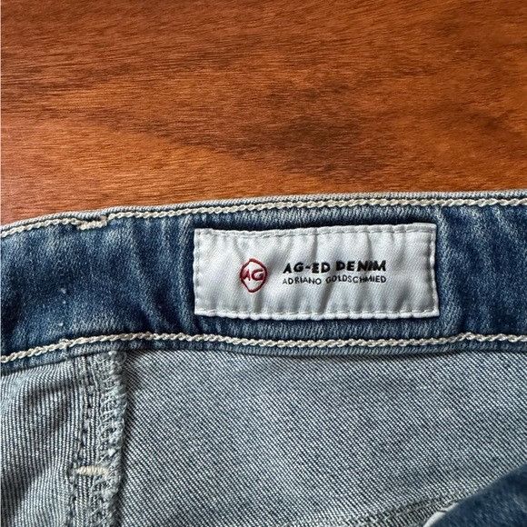 AG Adriano Goldschmied AG Adriano Goldschmied Light Blue Farrah Skinny Ankle High Size 25" / US 0 / IT 36 - 7 Thumbnail