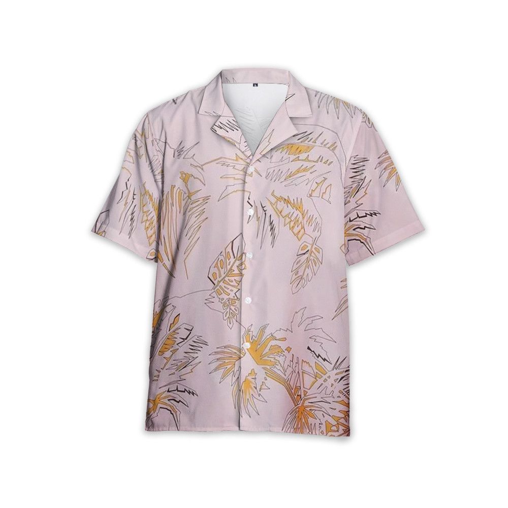 Designer × The Unbranded Brand Abstract Palms Bowling Shirt | Energy Meets Modern Art Size US S / EU 44-46 / 1 - 1 Thumbnail