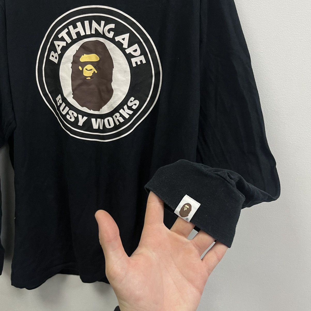 Bape Bape Long sleeve T-shirt Size US L / EU 52-54 / 3 - 5 Thumbnail