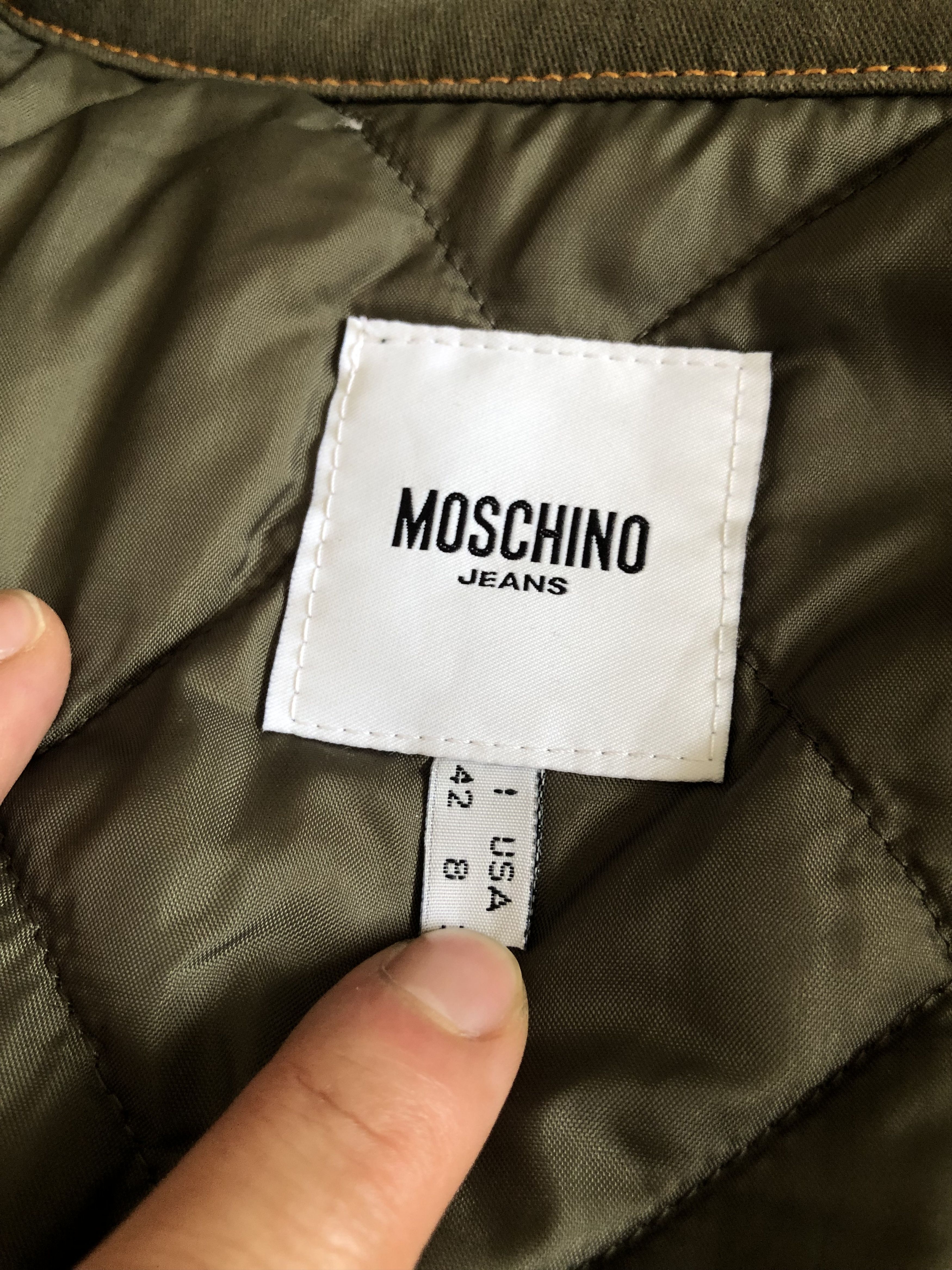 Moschino VINTAGE MOSCHINO JEANS BUTTON ACCENT JACKET MILITARY Size XS / US 0-2 / IT 36-38 - 21 Thumbnail